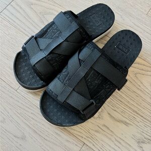 Dior Men’s Alpha Black Slide Sandals Size 10